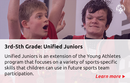 Unified Juniors description with link to flyer